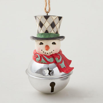 Jim Shore Heartwood Creek Highland Glen Snowman Ornament