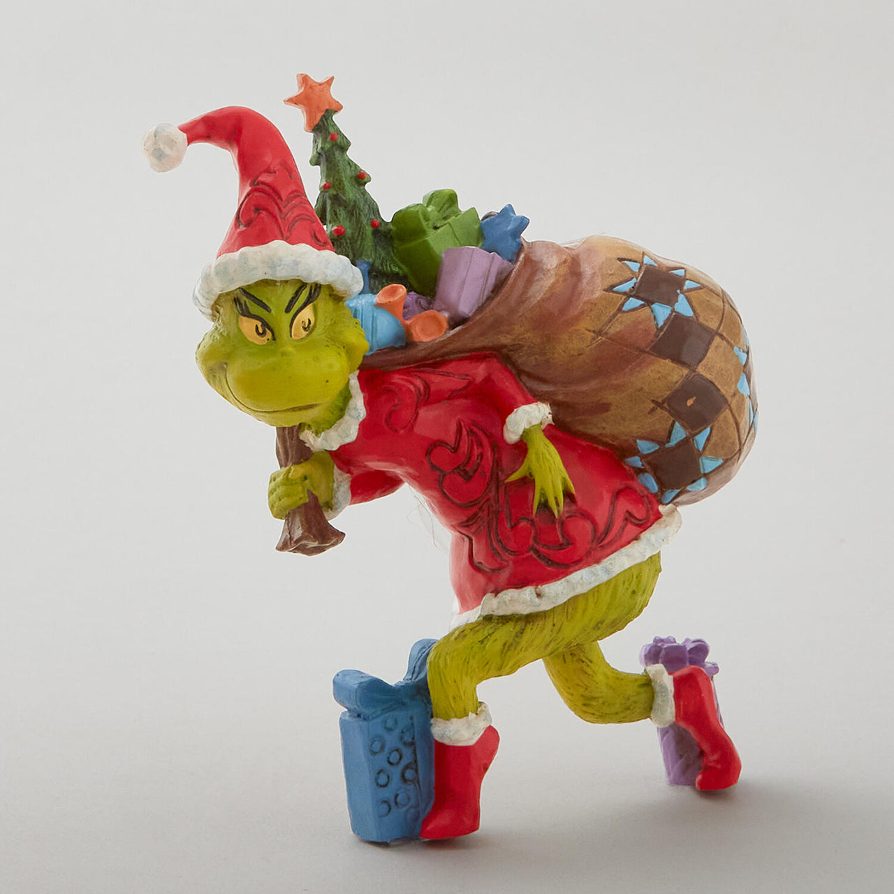 Jim Shore Dr. Seuss Grinch Tiptoeing Ornament