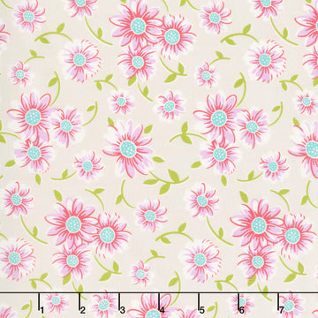 Full Bloom - Daisy Dove Yardage