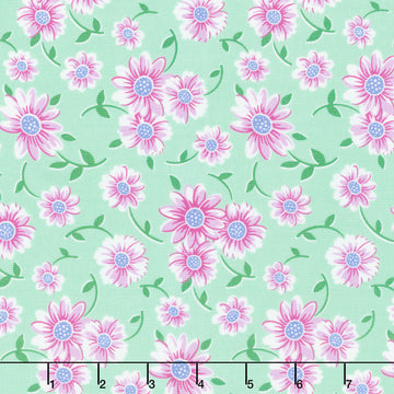 Full Bloom - Daisy Sky Yardage