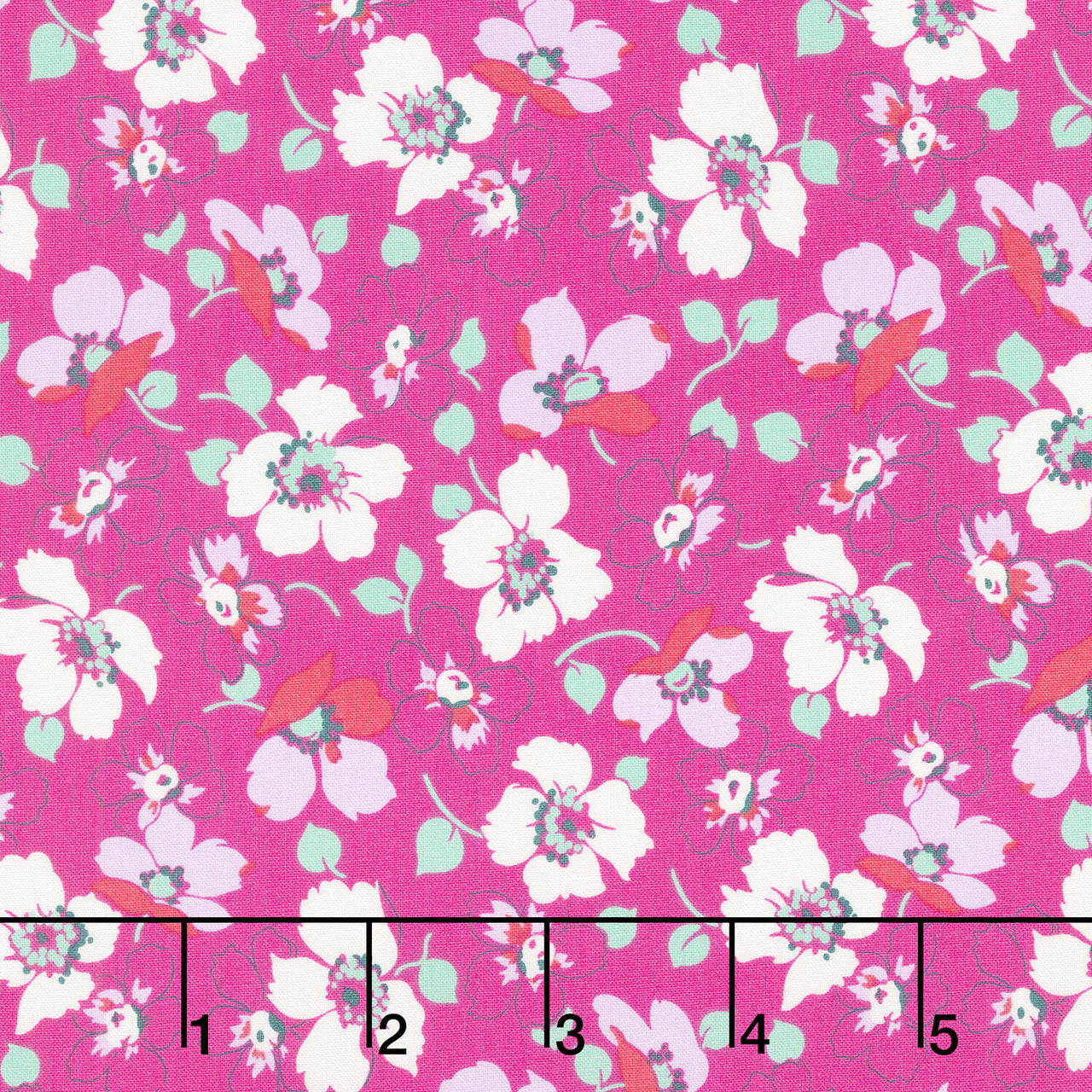 Full Bloom - Grace Violet Yardage