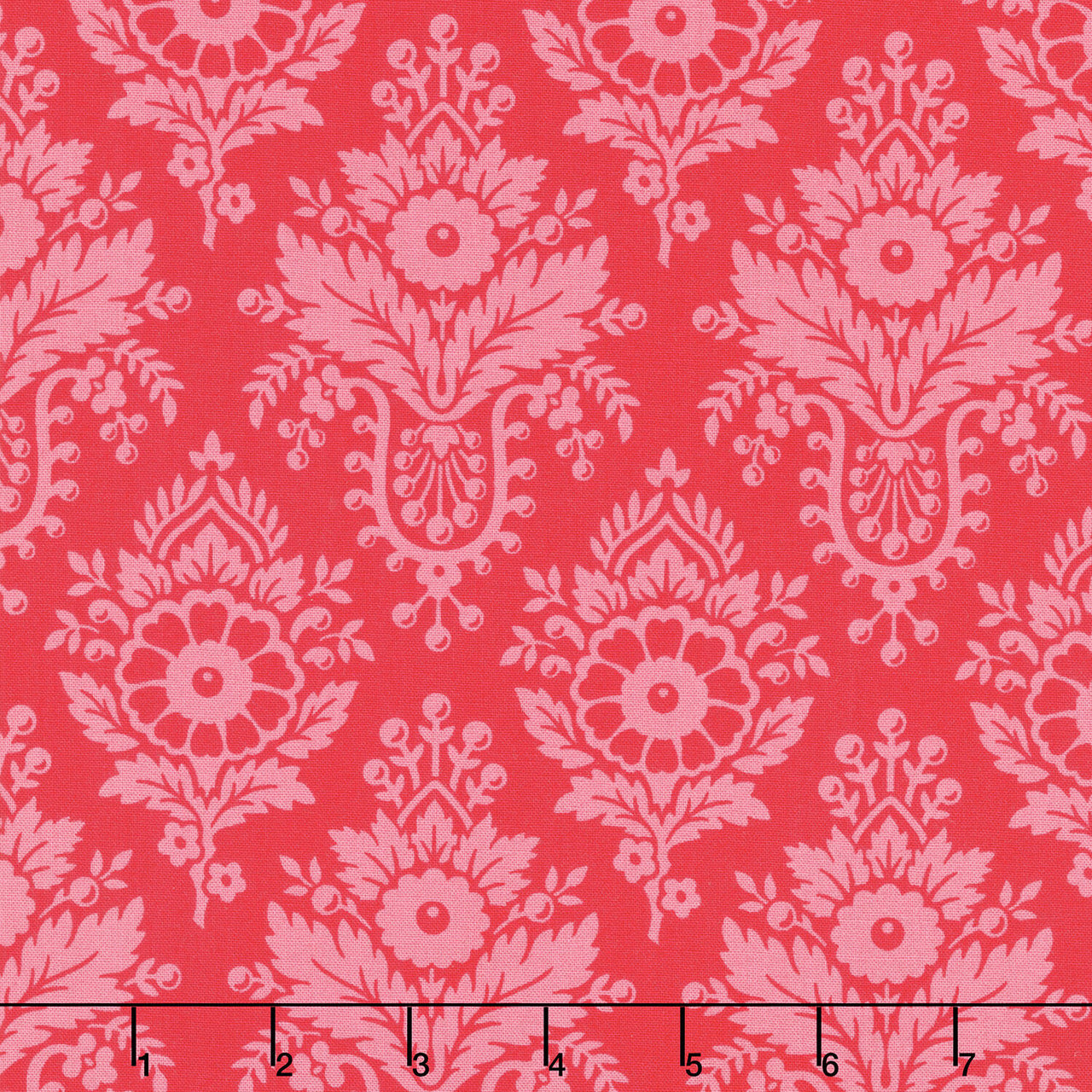 Full Bloom - Lulu Coral Yardage