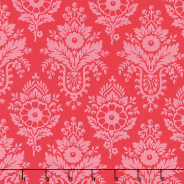 Full Bloom - Lulu Coral Yardage
