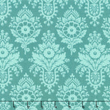 Full Bloom - Lulu Verdigris Yardage