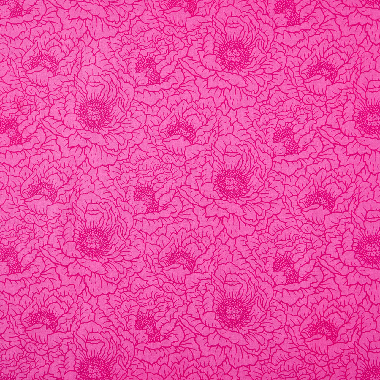 Full Bloom - Peony Violet Yardage