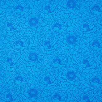 Full Bloom - Peony Blue Yardage