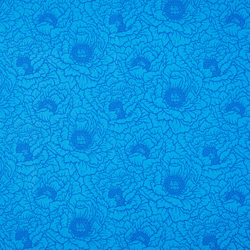 Full Bloom - Peony Blue Yardage