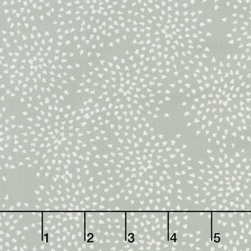 Tranquility - Ditsy Floral Taupe Yardage