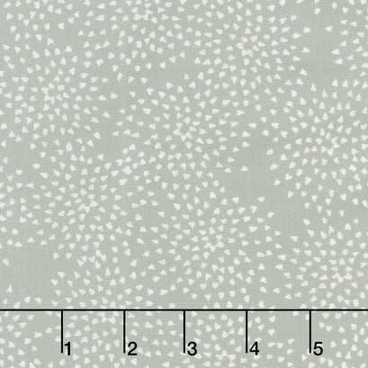 Tranquility - Ditsy Floral Taupe Yardage
