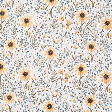 Humblebee - Field Floral Cream Yardage
