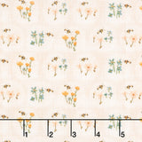 Humblebee - Field Bees Pink Yardage