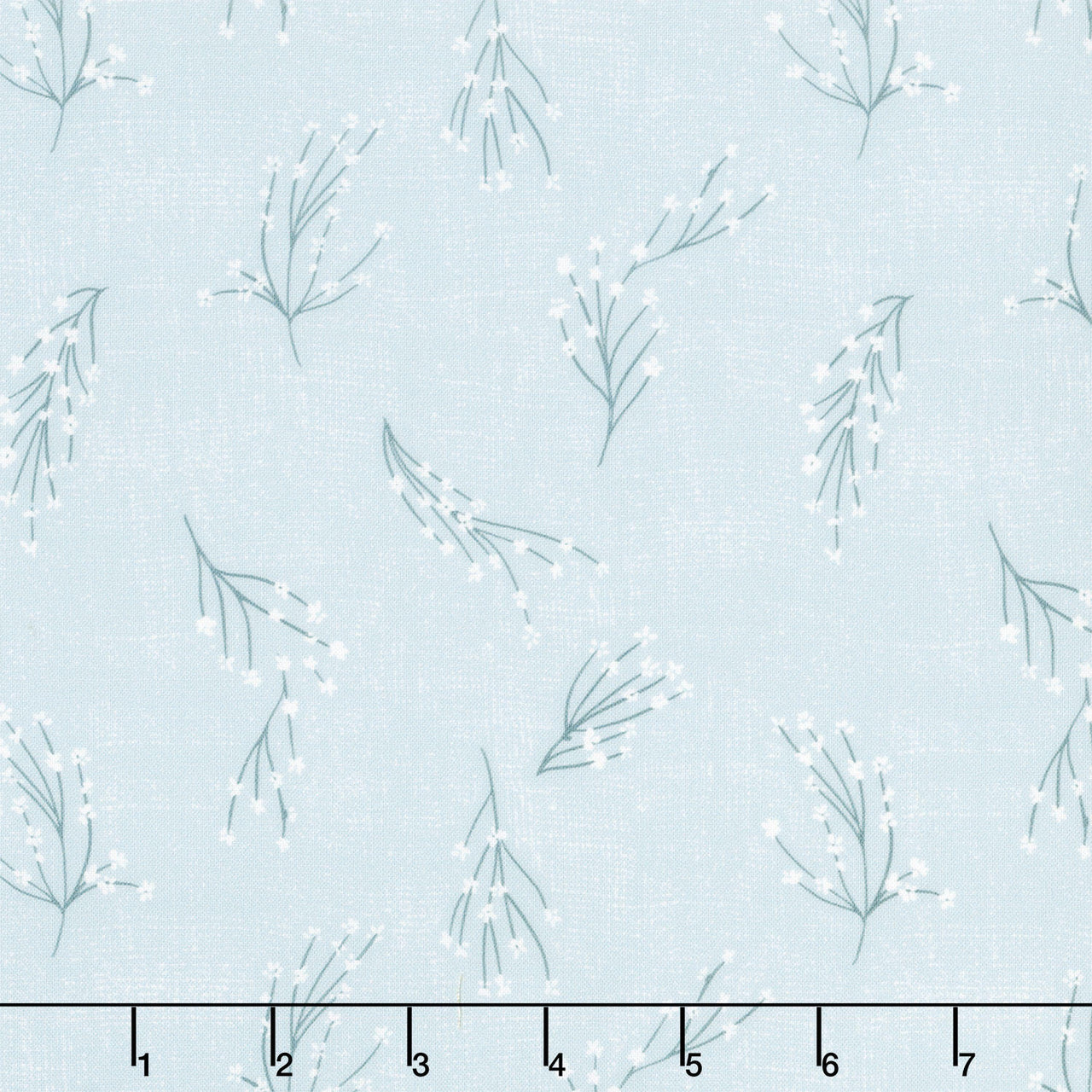 Humblebee - Branches Blue Yardage