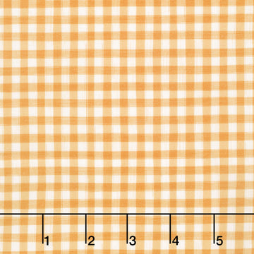 Humblebee - Gingham Yellow Yardage
