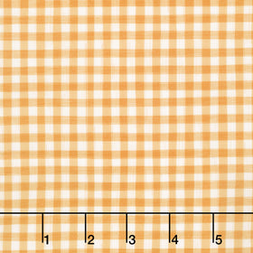 Humblebee - Gingham Yellow Yardage