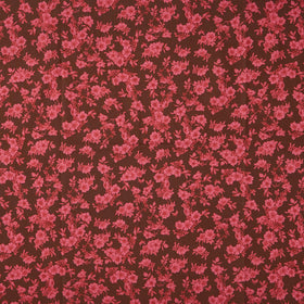 Rosa - Tonal Floral Red Yardage