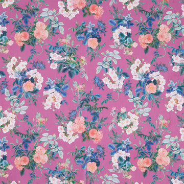 Rosa - Rose Blossoms Purple Yardage