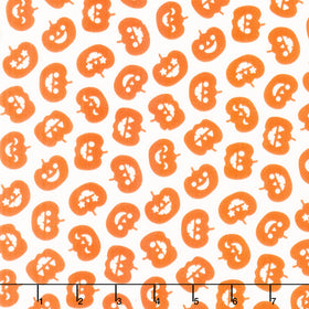 Sweet Treats - Pumpkins Glow in the Dark Orange Yardage