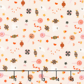 Sweet Treats - Candies Peach Yardage