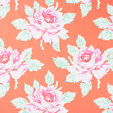 Daisy Crush - Hello Roses Coral Yardage