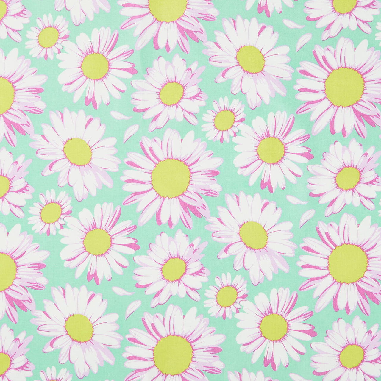 Daisy Crush - Sunshine Daisies Sky Yardage