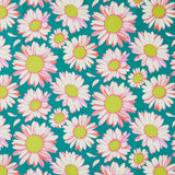 Daisy Crush - Sunshine Daisies Emerald Yardage