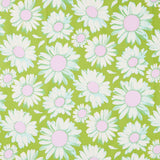 Daisy Crush - Sunshine Daisies Olive Yardage