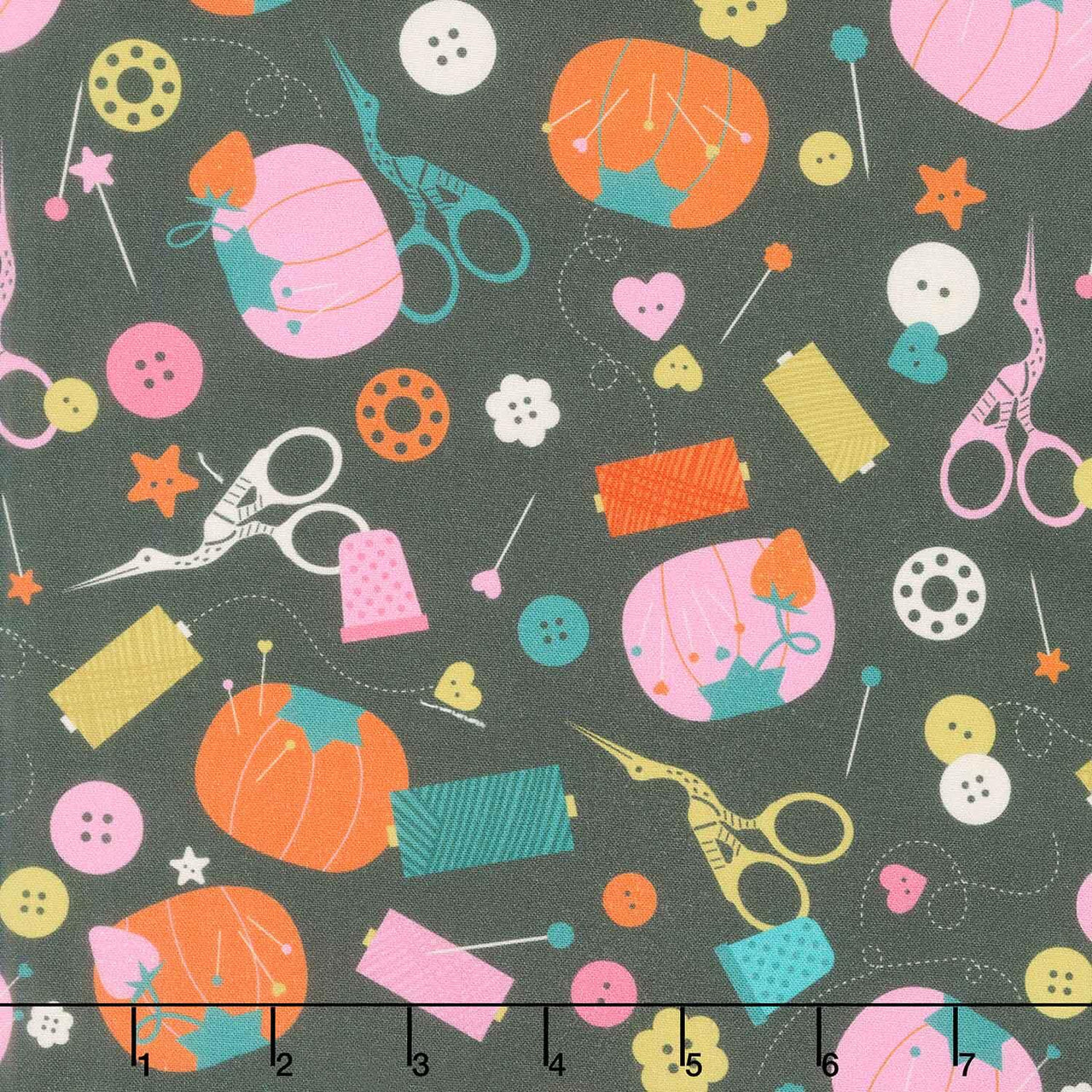 Bits and Bobs - Notions Black Yardage