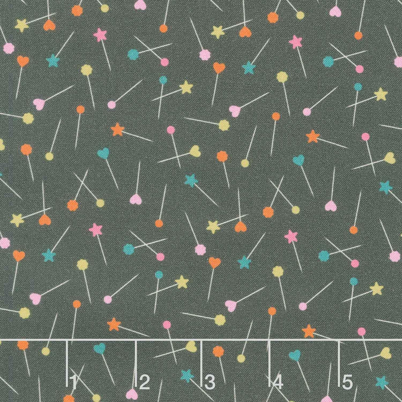 Bits and Bobs - Pins Black Yardage