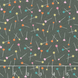 Bits and Bobs - Pins Black Yardage