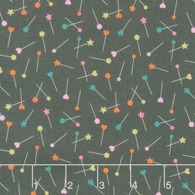 Bits and Bobs - Pins Black Yardage