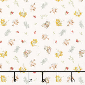 Story Book - Birds Cream Yardage