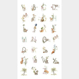 Story Book - Animals Alphabet White Panel