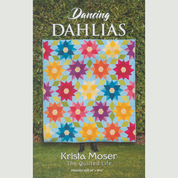 Dancing Dahlias Quilt Kit