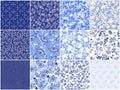 Butterfly Blues Favorites 5" Squares