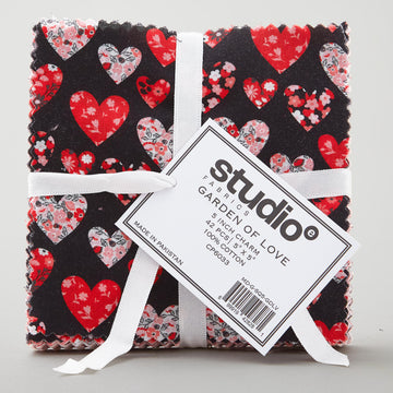 Garden of Love Favorites 5" Squares