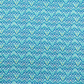 Whispering Garden Favorites - Chevron Turquoise 2 Yard Cut
