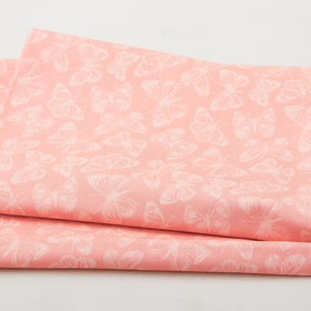 Whispering Garden Favorites - Butterfly Tonal Pink 2 Yard Cut