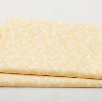 Whispering Garden Favorites - Butterfly Tonal Yellow 2 Yard Cut