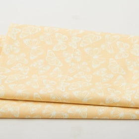 Whispering Garden Favorites - Butterfly Tonal Yellow 2 Yard Cut