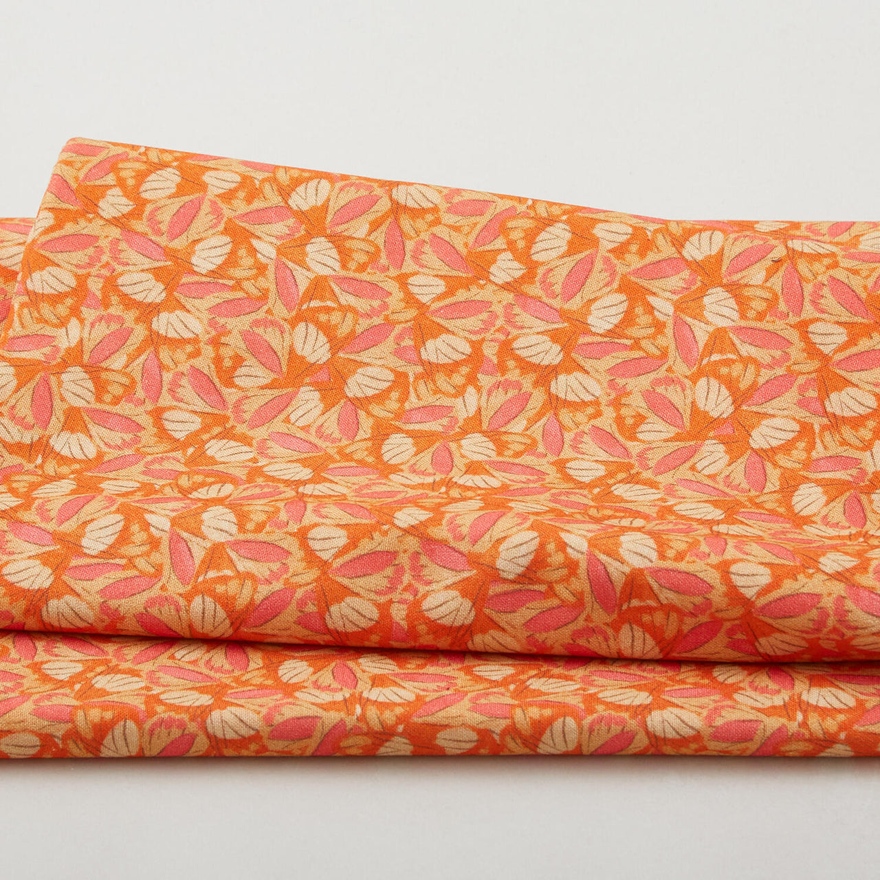 Whispering Garden Favorites - Wing Pattern Orange 2 Yard Cut