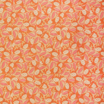 Whispering Garden Favorites - Wing Pattern Orange 2 Yard Cut