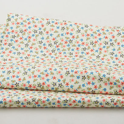 Cottage Charm Favorites - Tiny Flowers Yellow 2 Yard Cut