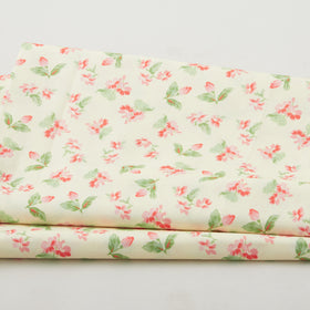 Cottage Charm Favorites - Whispy Floral Yellow 2 Yard Cut
