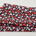 Garden of Love Favorites - Tossed Heart Black 2 Yard Cut