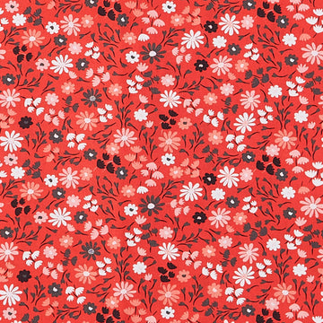 Garden of Love Favorites - Ditsy Floral Red 2 Yard Cut