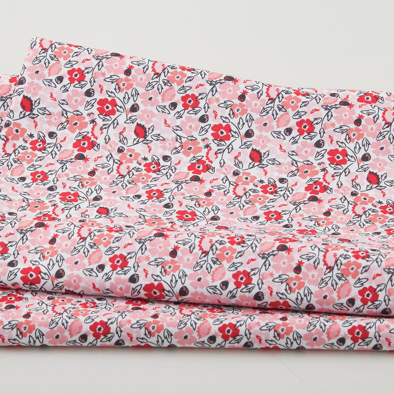 Garden of Love Favorites - Ditsy Floral White 2 Yard Cut