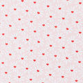 Garden of Love Favorites - Heart Flowers Pink 2 Yard Cut
