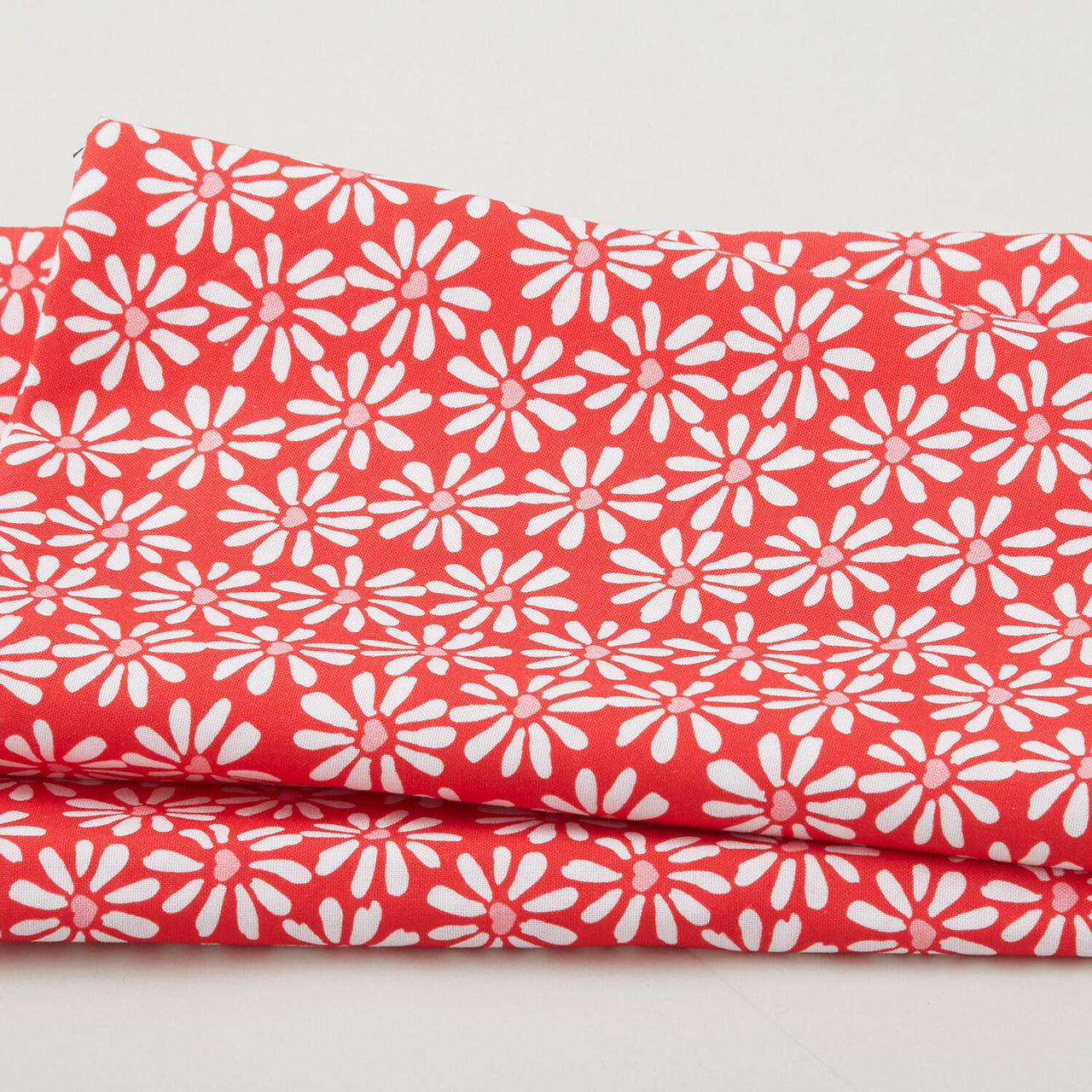 Garden of Love Favorites - Heart Flowers Red 2 Yard Cut