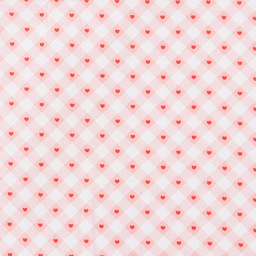 Garden of Love Favorites - Plaid Pink 2 Yard Cut
