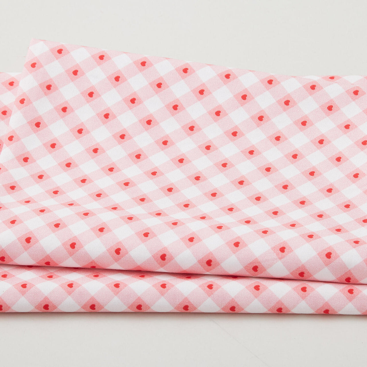 Garden of Love Favorites - Plaid Pink 2 Yard Cut